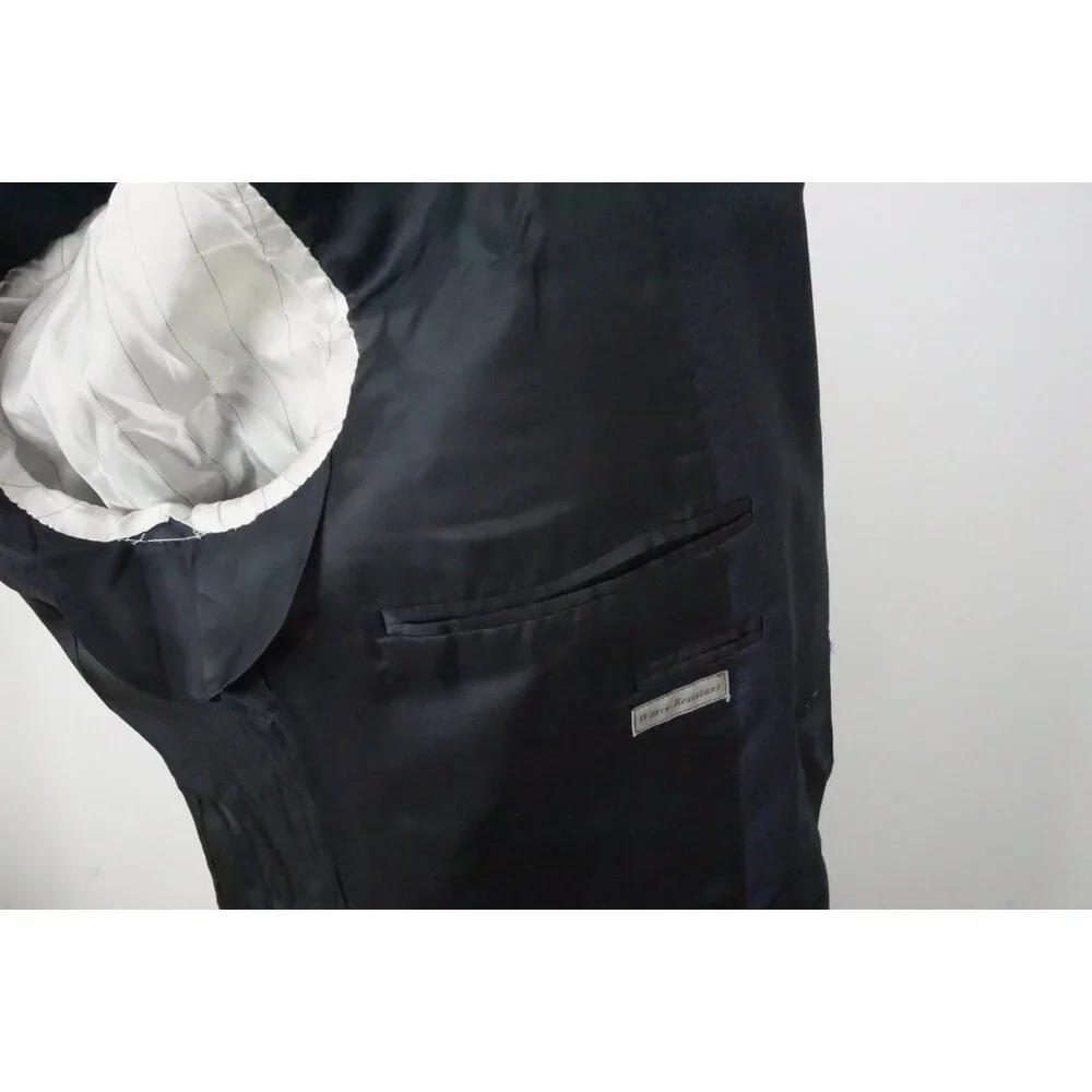 Canali 1934 CURRENT Water Resistant Blue Wool Sport Coat Jacket Sz 40R